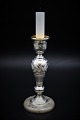 Candlestick in 
Mercury glass 
from the 1800 
century with 
fine old 
patina.
Height: 21cm.