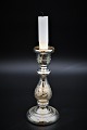 Candlestick in 
Mercury glass 
from the 1800 
century with 
fine old 
patina. Height: 
19cm.