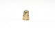 Elegant Thimble pendant 14 carat gold