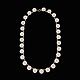 Georg Jensen. 
Gilded Sterling 
Silver DAISY 
Necklace with 
white Enamel 
11mm.
Crafted by 
Georg ...