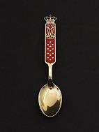 A. Michelsen silver wedding spoon