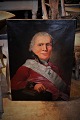 Portrait 
painting, oil 
on canvas by 
Christian 
Magdalus 
Thestrup Cold 
(1754-1826) 
Director of ...