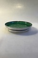 Evald Nielsen 
Sterling Silver 
Low Dish with 
green 
enamel(1941) 
Measures H 2.5 
cm(1 in ) Diam 
...