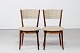 Danish Modern
Set of two 
dining chairs 
made of 
rosewood
with 
embroidered ...