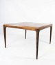 Coffee table in 
rosewood 
designed by 
Johannes 
Andersen and 
manufactured by 
Silkeborg 
Furniture ...
