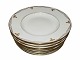 Royal 
Copenhagen Art 
Nouveau, White 
with Gold 
Garland large 
soup plate.
This product 
is only ...