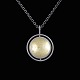 Jørgen 
Rasmussen. 
Sterling Silver 
Necklace / 
Pendant, partly 
Fire-Gilded - 
1960s
Designed and 
...