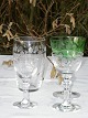 Rosenborg Glass 
crystal, from 
Holmegaard 
1929. Green 
white wine 
glass, height 
12,5 cm. ...