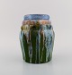 European studio 
ceramicist. 
Unique vase in 
glazed 
ceramics. 
Beautiful 
polychrome 
running glaze. 
...
