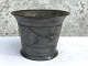 Just Andersen, Vase in Disko metal D108, 15.5 cm in diameter, 12 cm high, Decorated with birds * ...