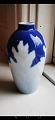 Art Nouveau: 
Porcelain vase 
from the 
Norwegian 
porcelain 
factory 
Porsgrund. 
Decorated in 
blue ...