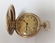 Ulysse Nardin, Switzerland. Double capsulated lady pocket watch gold 14K (585). Diameter 32 mm. ...