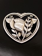 Georg Jensen  heart brooch 239