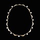 Volmer Bahner. 
14k Gold 
Necklace with 
Pearls - 1960s.
Designed and 
crafted by 
Volmer Bahner & 
...