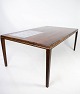 Coffee table in 
rosewood with 
tiles, designed 
by Johannes 
Andersen and 
manufactured by 
Silkeborg ...