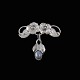 Evald Nielsen 
1879 - 1958. 
Art Nouveau 
Silver Brooch 
with 
Moonstones.
Designed and 
crafted by ...