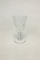 Val St. Lambert 
Faraday White 
Wine Glass. 
Measures 13 cm 
/ 5 1/8 in.