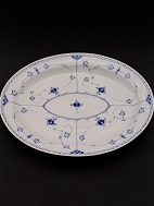 Blue fluted dish 1/629