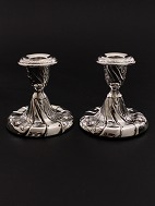 Silver candlesticks