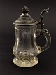 German beer mug 
21 cm. with tin 
lid 19.c. item 
No. 458449