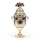 An early 18th century Danish silver vinaigrette. Thomas Jensen, Aabenraa, 
1796-1825. H: 11,4cm