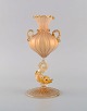 Barovier and 
Toso, Venice. 
Rare 
organically 
shaped vase in 
mouth blown art 
glass. Italian 
...