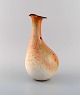 Gethen Holm (1946-2015), Sweden. Unique vase in glazed ceramics. Dated 1986.
