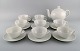 Royal Copenhagen. Salto Service, White. Tea service for eight people. 1960s.
