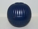 Ipsen art 
pottery dark 
blue round 
vase.
Decoration 
number 42.
Height 13.0 
cm., width 13.0 
...