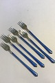Egon 
Lauridsen(ELa) 
Sterling 
Silver/Enamel 
Oyster Forks, 
gilt (6) 
Measures 12 cm 
(4 23/32 in) 
Boxed