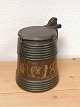 Swedish common 
wood mug with 
lid Dated 
1863Height 
27cm.