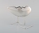 Prudenci Sanchez, Catalan silversmith. Modernist / abstract unique sculpture in 
sterling silver. Late 20th century.
