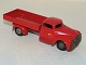 Tekno Toys, red lorry.Marked "TEKNO DENMARK".Length 9.5 cm.Excellent condition.