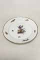 Royal Copenhagen Full Saxon Flower Lunch Plate No 1632