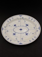Blue fluted dish. 1/534