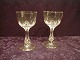 Derby glassware 
with cutted 
stems by 
Holmegaard 
Glass-Works, 
Denmark.
Dessert wine 
or portwine. 
...
