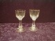 Derby glassware 
with cutted 
stems by 
Holmegaard 
Glass-Works, 
Denmark.
Schnapps 
glass. 
H from ...