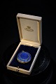 Old medallion / 
pendant in 
silver 
(Stamped) and 
blue enamel 
(there are 
some small 
scratches in 
...