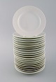 Royal Copenhagen. Salto service, White. Twenty plates. 1960s.
