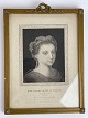 Copper 
engraving by 
Mary Stuart, 
Queen of the 
Scots, when she 
was 16 years 
old. 
Inscription 
...