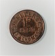 Danish West Indies. Private coin. J.Müller & Co. 1 cent copper.