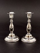 Silver candlesticks