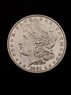 One dollar  1881