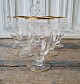 Lyngby Seagull 
Beer glass with 
gold edge 
Height 14 cm. 
Stock: 12