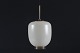 Bent Karlby
Rare china 
Pendant made of 
off-white 
opaline glass
with thin 
stripes and 
brass ...