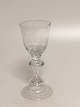 Baroque glass 
Height 17cm 
Diameter foot 
8cm.