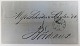 Postage letter 
from Hamburg to 
Bordeaux via 
Paris. 
01/22/1869