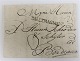 Letter from Hamburg to Bordeaux. 30.05.1746 with D'ALLEMAGNE.
