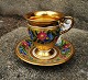 Early 19th. century cup and saucer