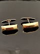 14 carat gold 
cufflinks L. 
2.1 cm. from 
jeweler Jens 
Aagaard 
Svendborg item 
no. 463752